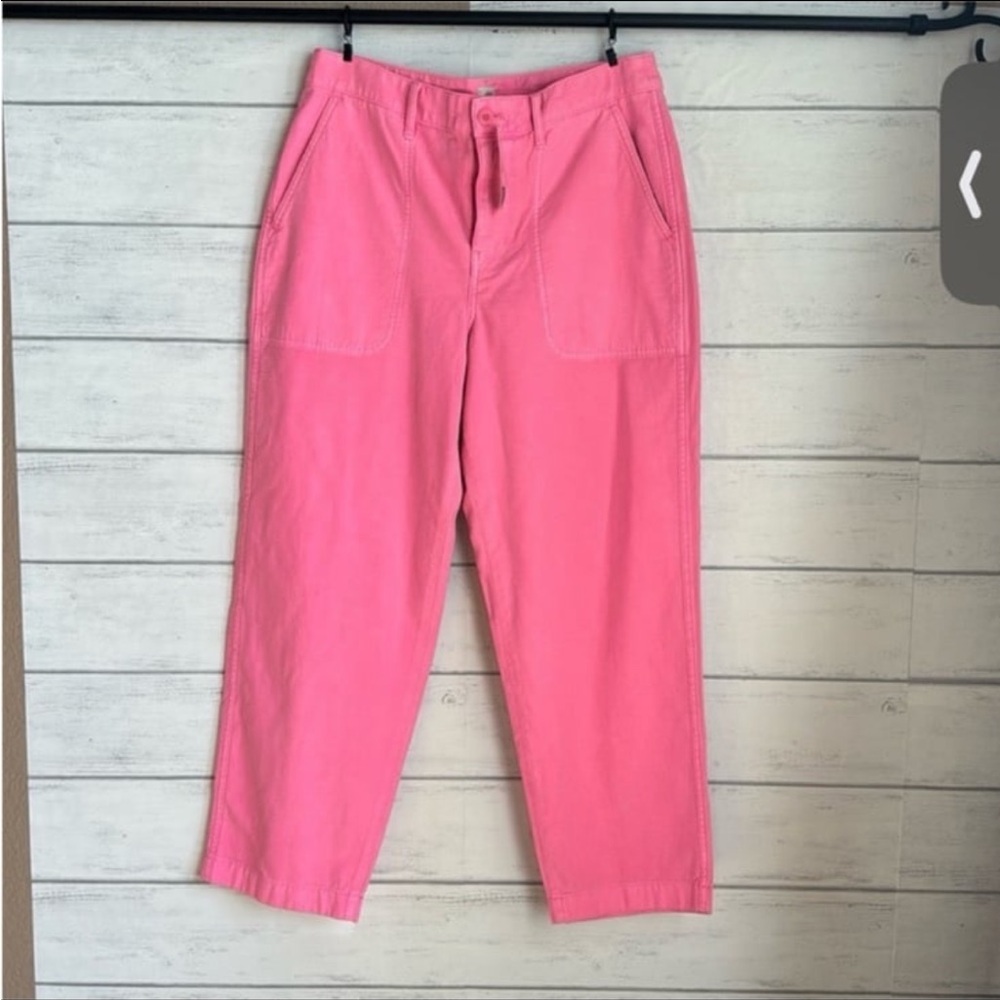 NWT J. Crew High Rise Garment-Dyed Foundry Pants
